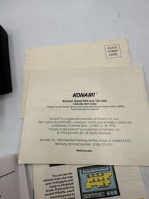 Tiny Toon Adventures 2 Trouble In Wackyland CIB NES Game 100% Complete In Box