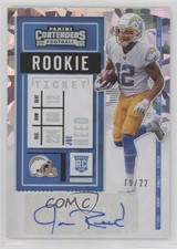 2020 Panini Contenders Rookie Cracked Ice Ticket 19/22 Joe Reed #201 Auto 0ll