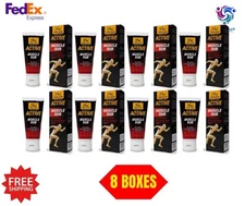 8 X Tiger Balm Active Muscle Rub 60g Muscular Pain Relief Cream