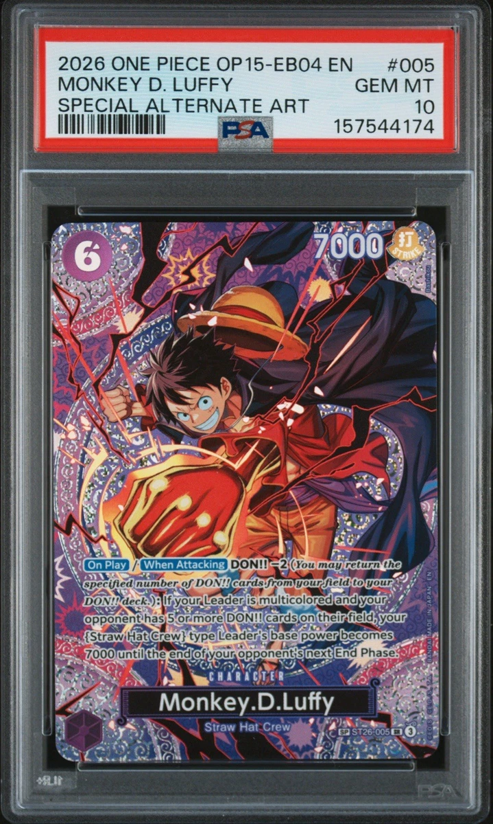 Monkey.D.Luffy ST26-005 Adventure on Kami's Island for sale | eBay