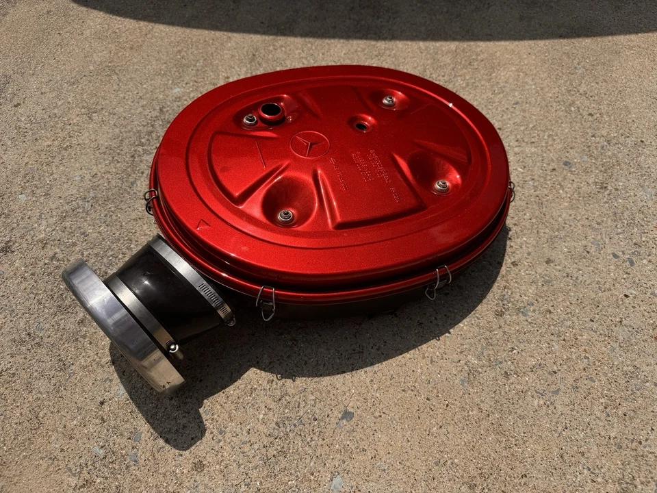 Entrada de carcaça de filtro de ar Mercedes-Benz W126 300e, 300ce, 260e - Imagem 2 de 4