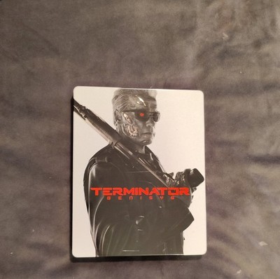 Terminator Genisys Target Exclusive SteelBook Blu-ray + DVD 2015   Very Clean