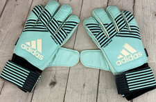 Adidas Adult Soccer Ace Finger Save Replique Goalkeepers Gloves Size 8 Foam Palm