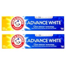 2 Pack Arm & Hammer Advance White Control Stain Defense Fresh Mint 6 Oz Each 1.23 per gallon