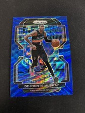 2021-22 Panini Prizm Blue Wave Dejounte Murray #231 San Antonio Spurs