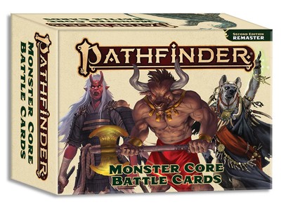 Paizo Staff Pathfinder Monster Core Battle Cards (P2) (Taschenbuch) (US IMPORT)