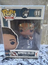 NAPHEESA COLLIER SIGNED FUNKO POP #11 With COA AUTOGRAPH WNBA LYNX AUTO WNBA