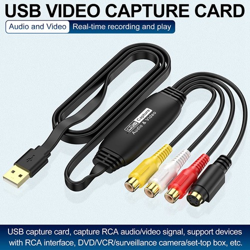 USB Video Capture to Digital Converter USB 2.0 Video Audio Capture Card9753 - Afbeelding 2 van 6