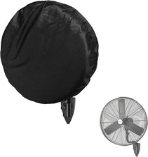 Wall Mount Fan Cover,Suitable for 24 Inch Industrial Fan and Pedestal Fan,Water