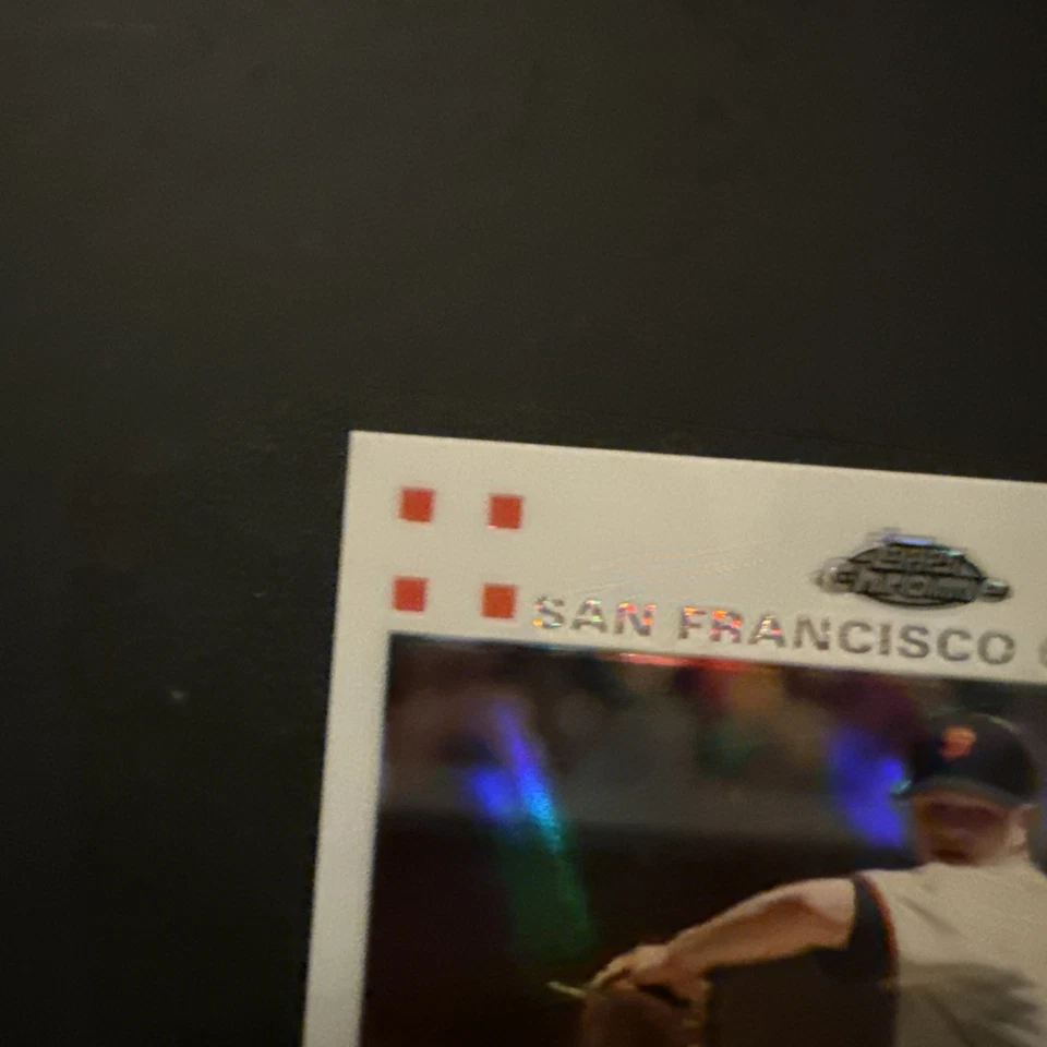 2007 Topps Chrome - Matt Cain #84 refrator branco /660 - Imagem 2 de 4