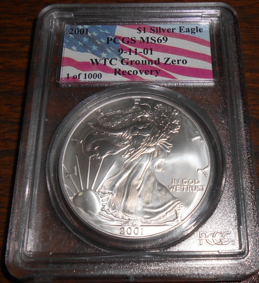 American Eagle MS 69 Graded 2001 Silver Bullion Coins for sale | eBay