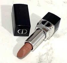 Dior Rouge Dior Velvet Lipstick 100 Nude Look mini/travel size NWOB