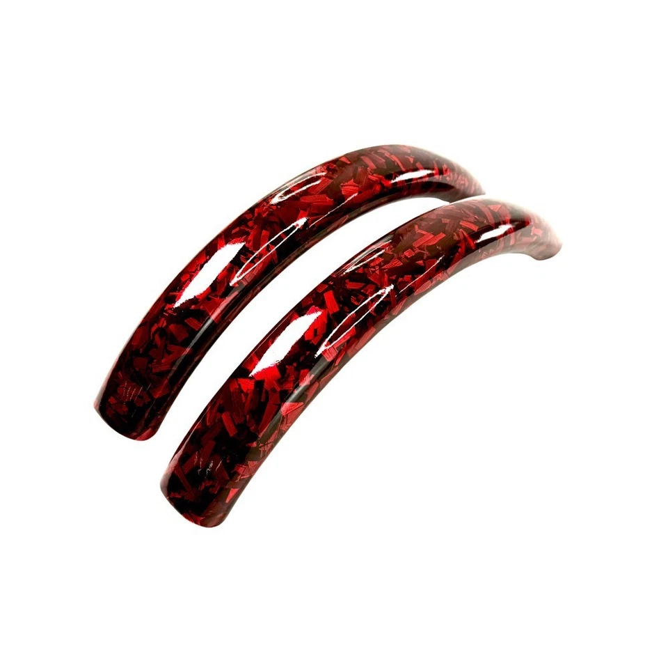 2PCS Carbon Fiber Car Steering Wheel Cover Non-Slip for BMW Auto 15" Diameter - Image 4 of 4