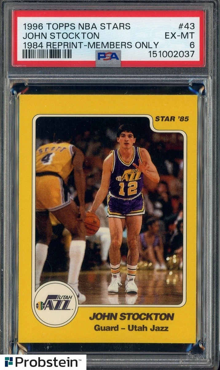 John Stockton Basketball Utah Jazz Parallel/Variety Sports Trading 