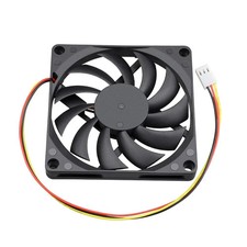GDSTIME Quiet 80Mm Fan, 12V 3PIN 80Mm X 80Mm X 10Mm Brushless DC Fan for CPU Coo