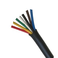 Heavy Duty 14 Gauge 7 Way Conductor Wire Rv Trailer Cable Cord 20 Heavy Duty 14 Gauge 7 Way Conductor Wire Rv Trailer Cable Cord 20