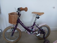 Raleigh Girls MOLLY 14" Bike in Purple (used)