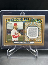 2021 Topps Heritage Bryce Harper CCR-BH /99 Relic Gold