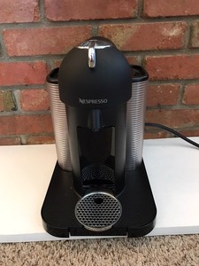 Nespresso Vertuo Evoluo Deluxe GCC1 Coffee Espresso Maker Black Tested Works