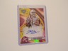 VA TECH KYRON DRONES 2024 BOWMANS BEST UNIVERSITY YELLOW AUTO ROOKIE RC CARD /75