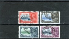 King George v 1935 Silver Jubilee fine used stamps set Jamaica