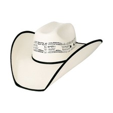 New Bullhide 2666 Rodeo Scene 20X Bangora Straw Western Hat