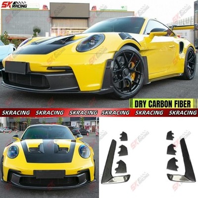 Fits Porsche 911 992 GT3 RS Coupe 2023UP Dry Carbon Front Hood Scoop Vents Cover