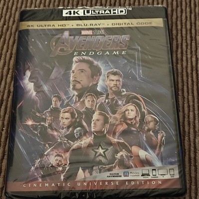 Marvel Avengers: Endgame 4K UHD Blu-ray Digital Copy PG-13 2019 181m CUE
