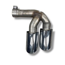 2019-2023 Porsche Cayenne 9y0 Right Sport Exhaust Dual Tailpipes Tips Oem