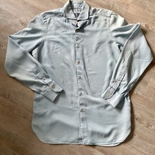 Koszula męska, rozmiar 41, jasnoniebieska, Tencel, Vanacore History