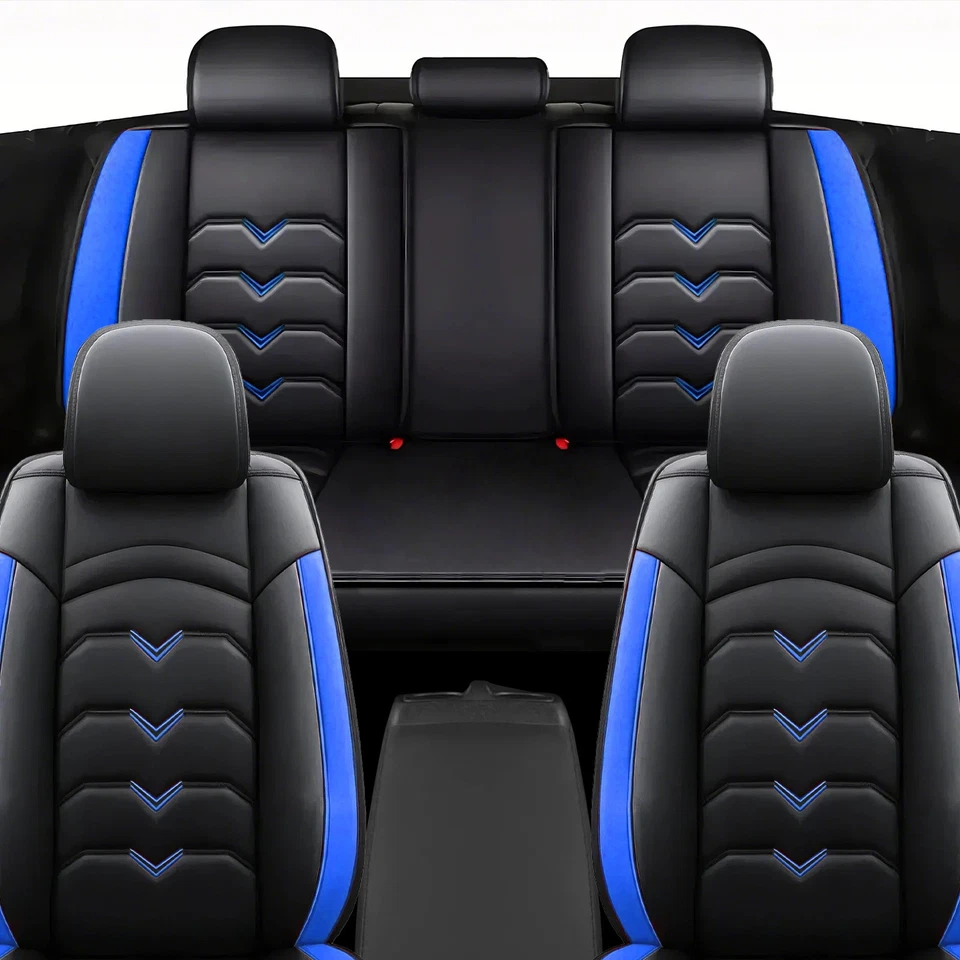 Car Seat Cover Custom Fit For Chevy Trax 2015-2025 Front &Rear 5 Seat Cover - Imagem 3 de 4