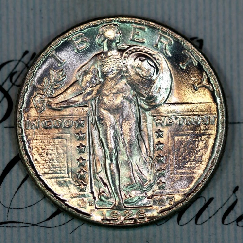 * 1926-D * SUPERB+ GEM BU MS STANDING LIBERTY QUARTER * FROM ORIGINAL COLLECTION