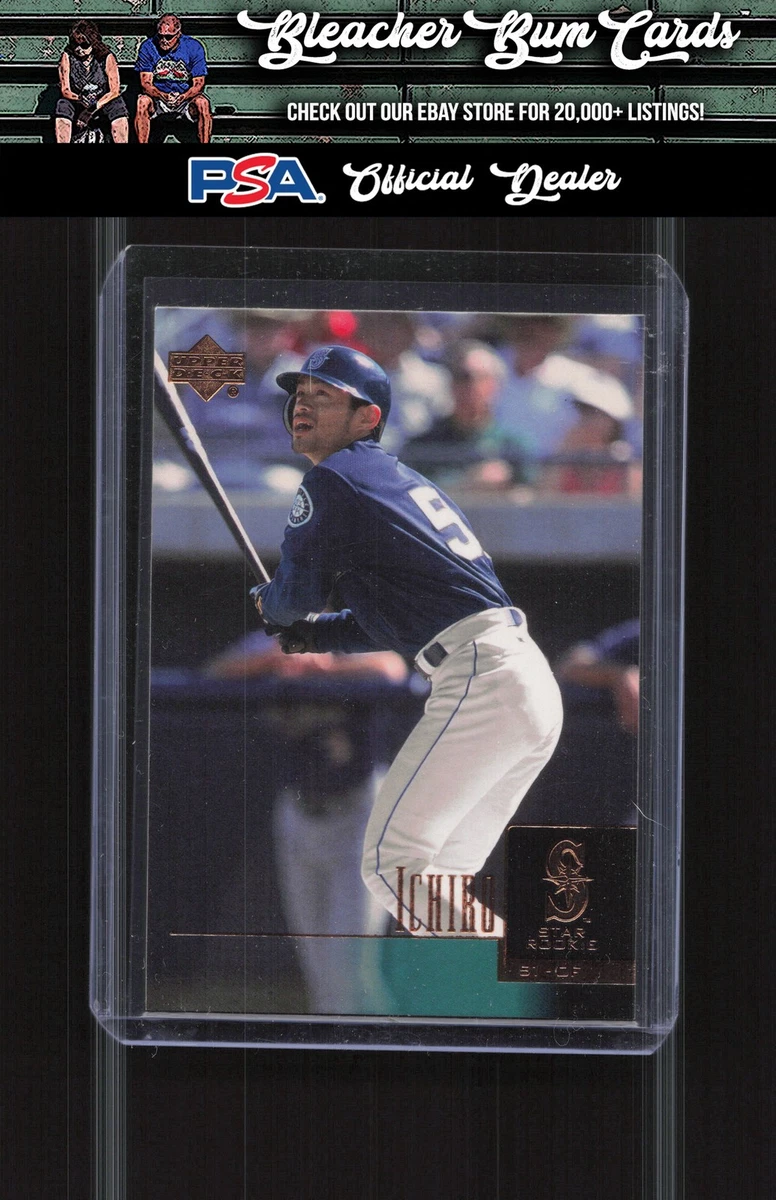 Upper Deck Ichiro Suzuki Rookie Baseball Sports Trading Cards