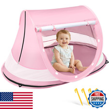 Techip Baby Beach Tent Pop Up Beach Tent Sun Shade For Beach Upf 50 Uv