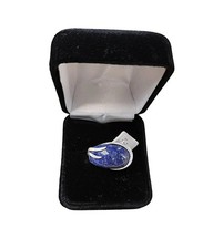 Lapis Lazuli and Sterling Silver Setting Ring - New. Size 7