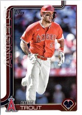 Mike Trout 2025 Topps #200 Los Angeles Angels