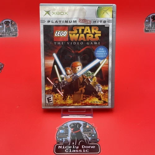 Lego Star Wars Xbox Platinum Hits - CIB *READ DESCRIPTION*