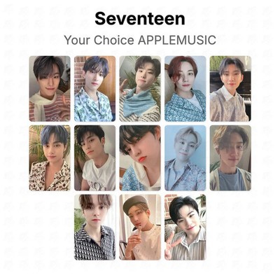 Seventeen Your Choice APPLEMUSIC Official Photocard KPOP Special Gift