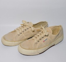 Vintage Original 1950s SUPERGA 2750 Made in Italy Canvas Sneakers 44 READ NOTES 