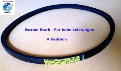 MACHERMANN Nr.28, Keilriemen A ,13 x 610 ,Industrieriemen, Li:610,Ld:640,La:660
