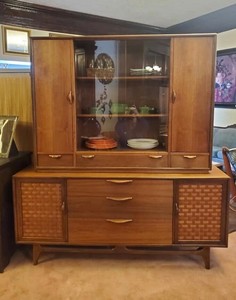 Stunning Lane Perception Mid Century Modern China Cabinet Ebay