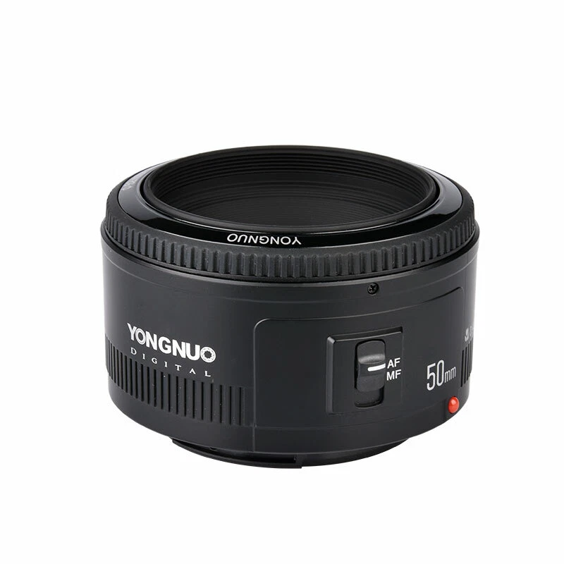 Yongnuo YN50mm F1.8 AF MF Large Aperture Auto Focus Lens For Canon EOS 60D 70D - Image 4 of 4