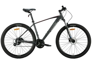 Mountain Bike Hardtail MTB 29 " Aluminium Disc Brakes Graphite Fh 48cm Bicycle