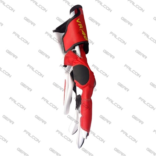 VALENTINO ROSSI 2005 DOC-R GLOVES (VR LEATHER GLOVES) available sizes XS to 3XL - Bild 4 von 5