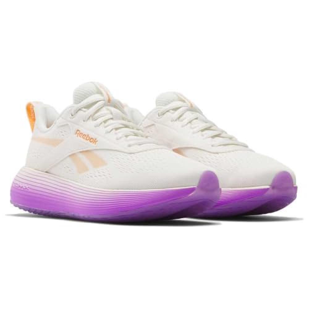 (TG. 40 EU) Reebok DMX Comfort +, Sneaker Donna, Chalk/Digital Purple/Washed Cla