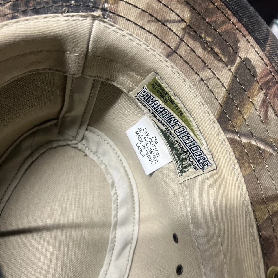 Sombrero Camuflaje Ala Ancha Boonie Sombrero Paramount Exterior Verde Grande Foto 3 de 3