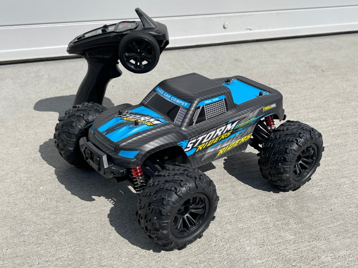 1:16 Storm RC Car High Speed Brushed Motor 4WD Monster Race Truck
