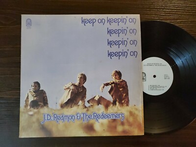 JD Redmon & The Redeemers LP Keep On Keepin On Redmon Records RLP-107 stereo