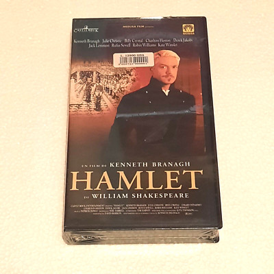 HAMLET DI KENNETH BRANAGH VHS 1997 MEDUSA 1058502 NEU VERSIEGELT