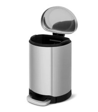 11 Gallon Step On Stainless Steel Trash Can Garbage Kitchen Garage Cheap Durable